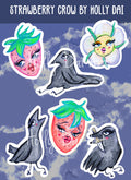 Strawberry Moon Sticker Sheet