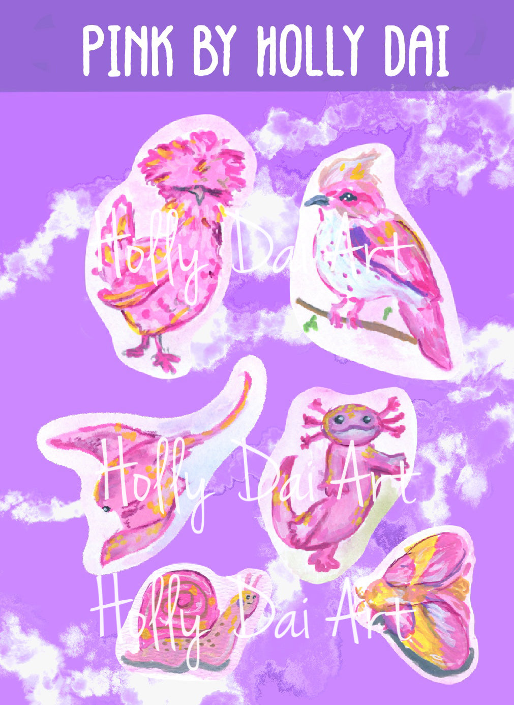 Pink Sticker Sheet