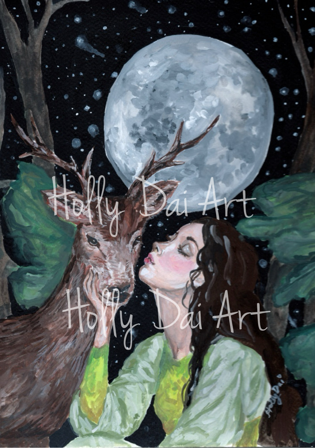 Buck Moon Print