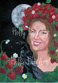 Strawberry Moon Print