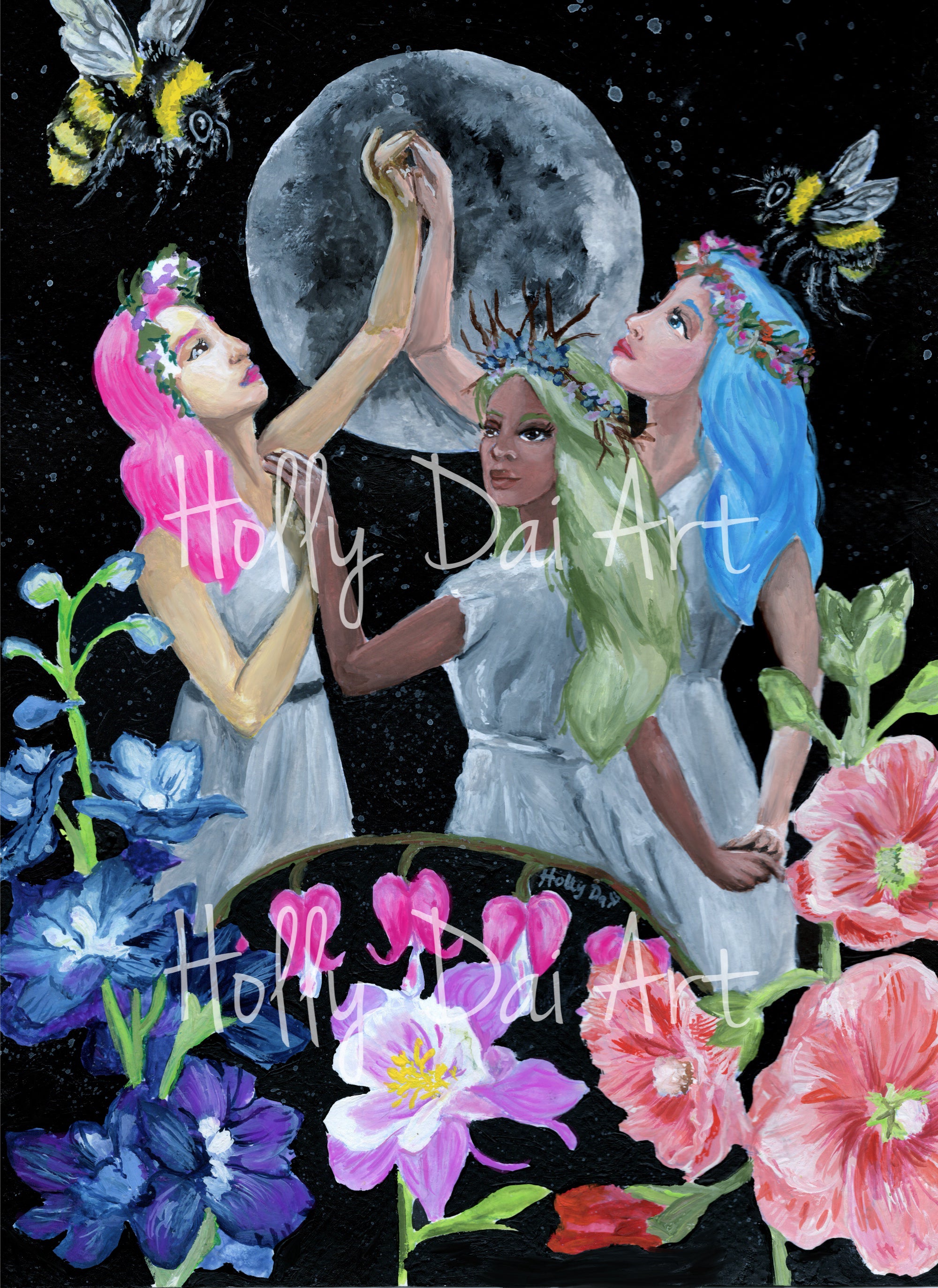 Flower Moon Print