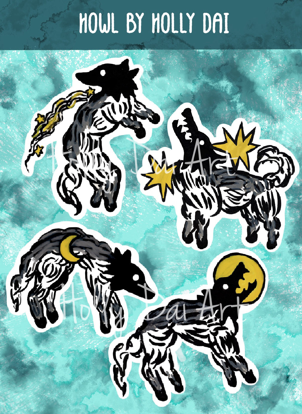 Howl Sticker Sheet