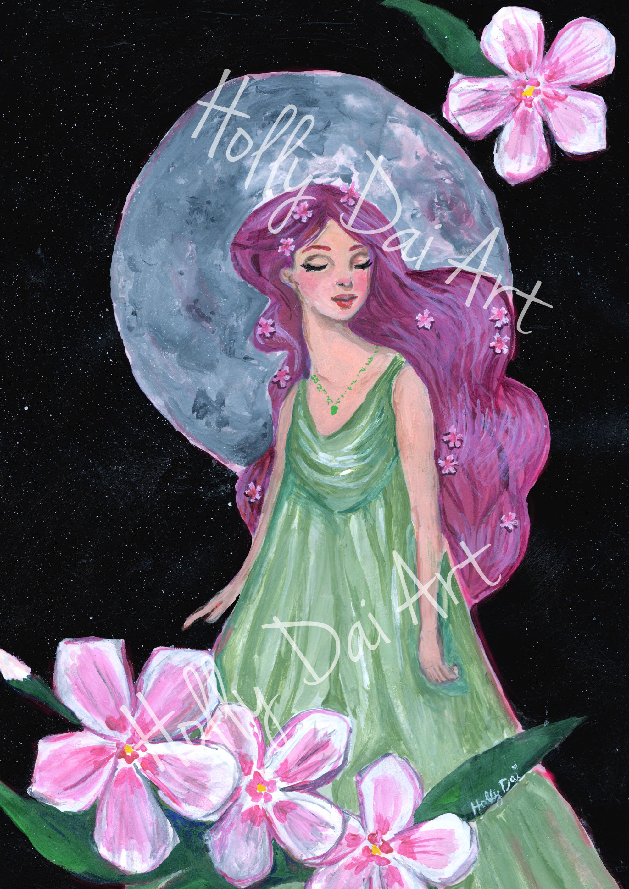 Pink Moon Print
